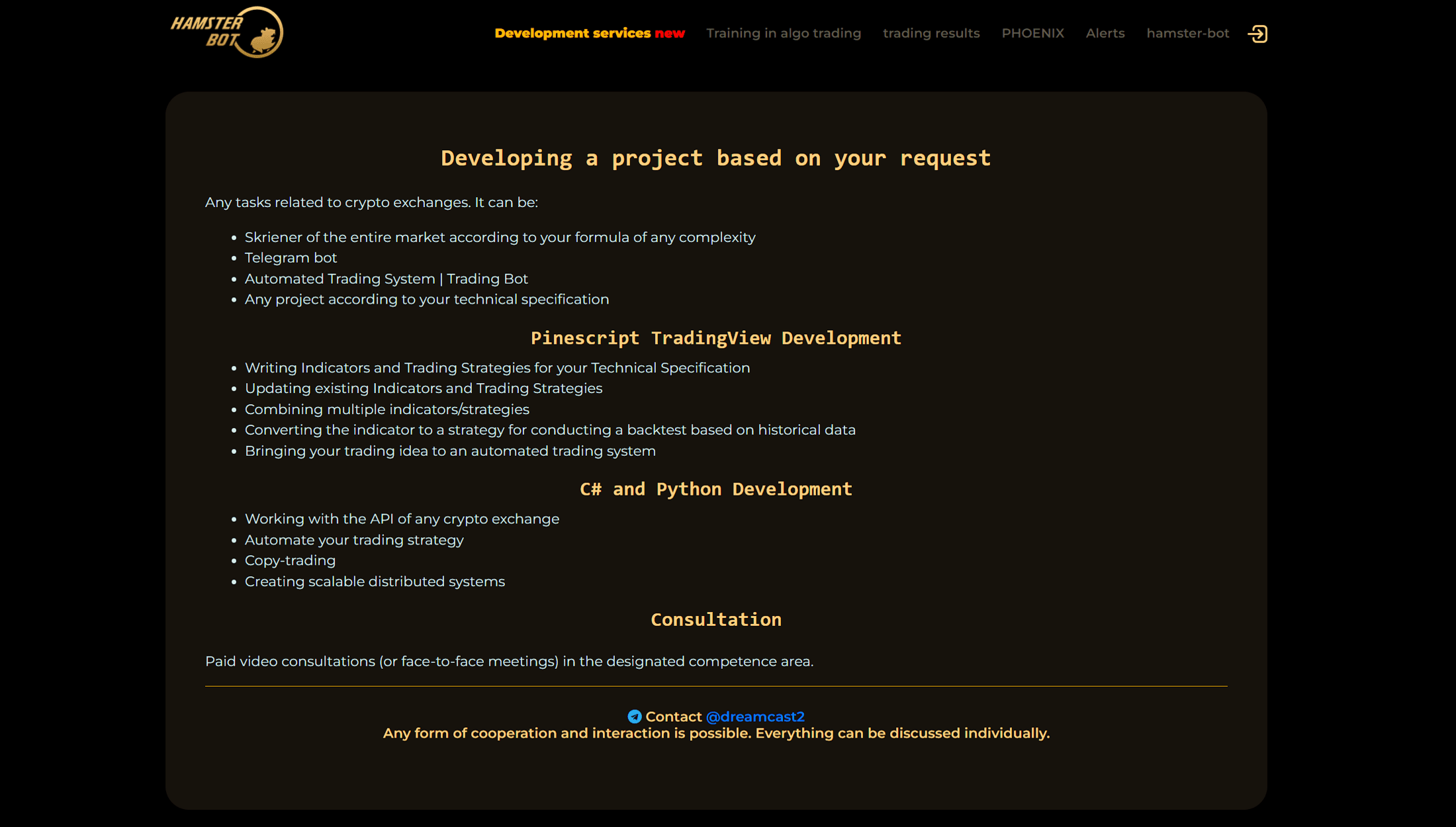 Tracking and Analytics Service for Cryptocurrency Trading Accounts ...